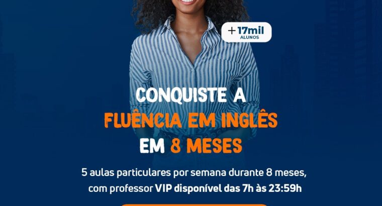 Fale inglês em 8 meses