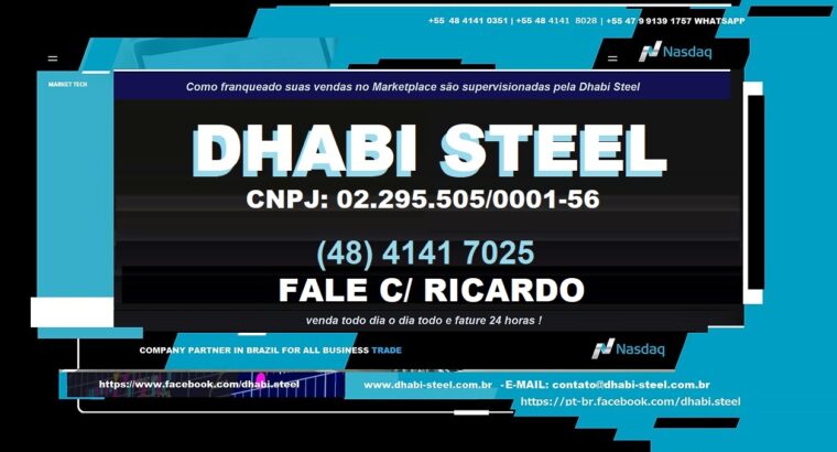 Dhabi Steel maior distribuidor de galvalume no Digital