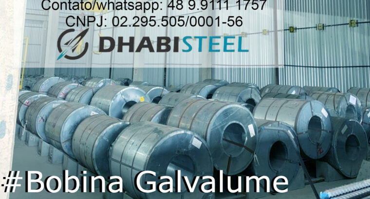 Galvalume AZM 120 0,40mm x 1200mm Importado com a Dhabi Steel