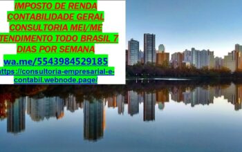 Brasilia###Consultoria, Contabilidade, Imposto de Renda 2023