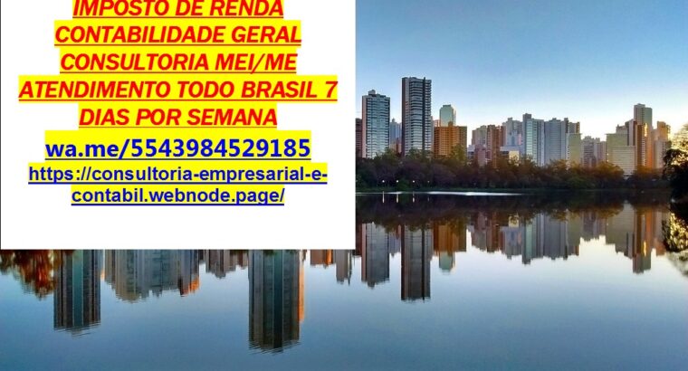 IMPOSTO DE RENDA 2023 CONTABILIDADE GERAL CONSULTORIA MEI/Me