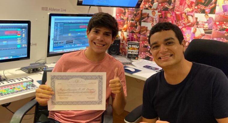 CURSO de Produção Musical RJ Barra da Tijuca Leblon Ipanema Recreio